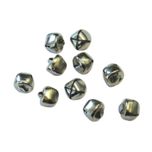 Bjeller Sølv – 10mm – 12stk
