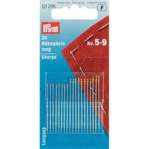 Prym Synåler lang/spiss No.5-9 – 20stk