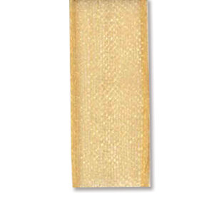 Organza bånd 6mm – 20 Gull – 10m