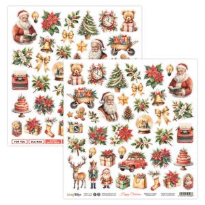 ScrapBoys Happy Christmas Klippeark SB-HACH-07