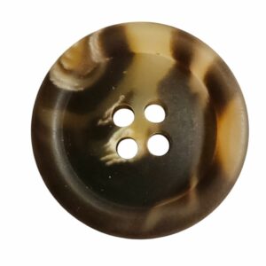 Knapp, 4 hulls 23mm, Brun