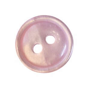 Knapp, 2 hulls, 13mm Rosa