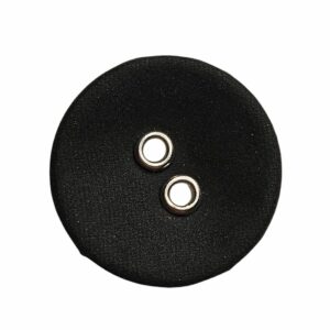 Knapp 2 hulls 18mm Sort