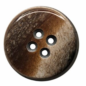 Knapp 4 hulls 23mm, Beige/brun