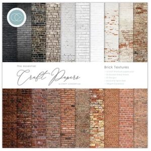 Craft Consortium - Brick Textures - 12x12Blokk