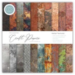 Craft Consortium - Metal Textures - 6x6 Blokk