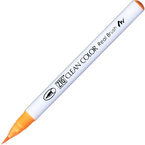 ZIG Clean Color Real Brush 002 Flourescent Orange