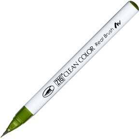 ZIG Clean Color Real Brush 043 Olive Green