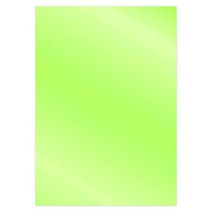 Metallic kartong - Lime