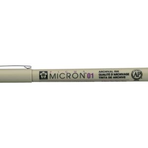 Sakura Pigma Micron 01 – 0,25mm – 49 Sort