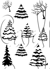 Card-io Winter Woods A7