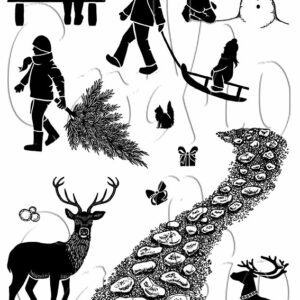 Card-io Winter Trail A6
