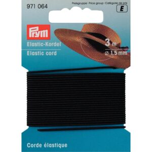 Prym Elastisk strikk Sort