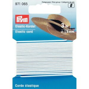Prym Elastisk strikk 1,5mm-3m Hvit