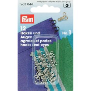 Prym Hekter No.1 Sølv