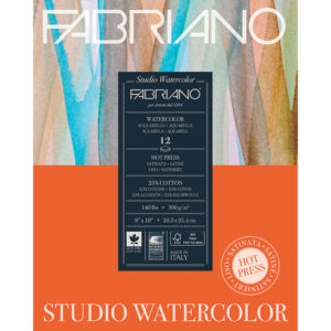 Fabriano akvarellblokk 300g HP