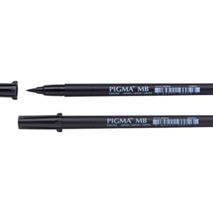Sakura Pigma Brush Pen – MB Medium #49 Sort