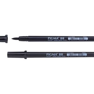 Sakura Pigma Brush Pen – BB Bold #49 Sort