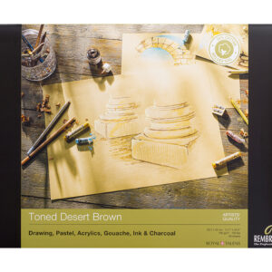 Rembrandt Toned 180g/50ark – Desert Brown A3