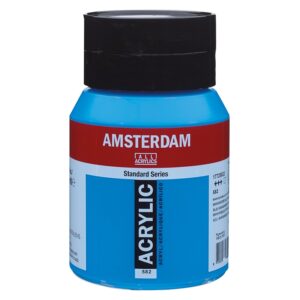 Amsterdam Standard 500ml – 582 Manganese blue phthalo