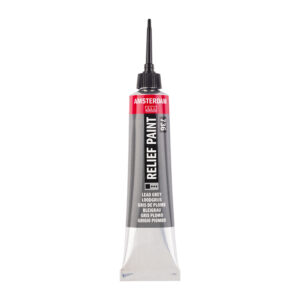 Amsterdam Relief Paint 20ml  736 Lead Grey
