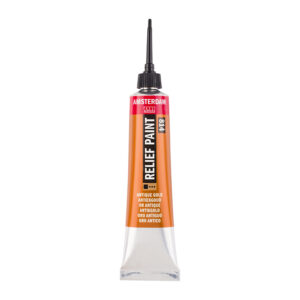 Amsterdam Relief Paint 20ml  814 Antique Gold