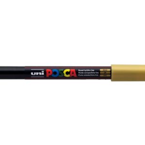 Uni POSCA PC-1MR  Ultra-Fine 0,7mm  25 Gold