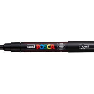 Uni POSCA PC-1M  Extra-Fine 0,7-1mm  24 Black