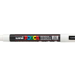 Uni POSCA PC-3M  Fine 0,9-1,3mm  1 White