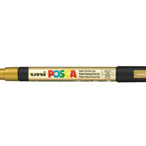 Uni POSCA PC-3M  Fine 0,9-1,3mm  25 Gold