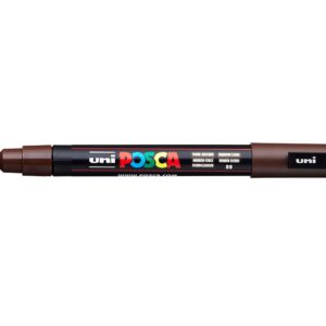 Uni POSCA PC-3M  Fine 0,9-1,3mm  22 Dark brown