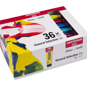 Amsterdam Standard 20ml – Sett 36 ass. farger