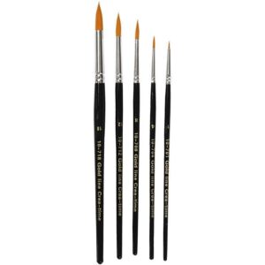 Gold Line Pensel Sett 5stk