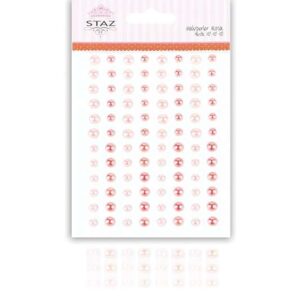 Staz Halvperler m/lim – Rosa
