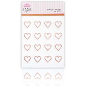 Staz Perlehjerte m/lim –Babyrosa