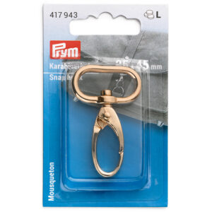 Prym Karabinkrok 25x45mm – New gold