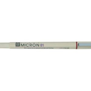 Sakura Pigma Micron 01 – 0,25mm – 12 Brun (lys brun)