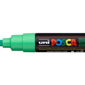Uni POSCA PC-8K  Chisel 8mm  F4 Fluorescent Green