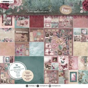Studio Light Inner Peace Paper Pad , 8x8 – Designs & elements 59