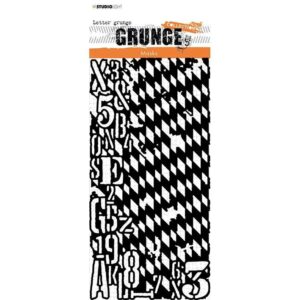 Studio Light Grunge Collection Mask – Letter grunge
