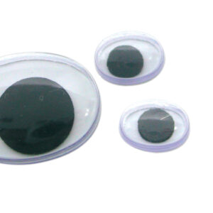 Øyne oval 15x20mm - 14stk
