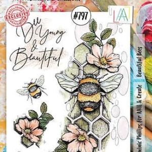 AALL and Create Stamp Set - Beautiful Bees -797