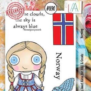 AALL and Create Stamp Set - Norway-890