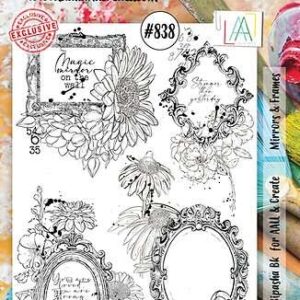 AALL and Create Stamp Set -Mirror and Frames-838