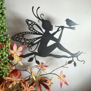 Lavinia Metal Garden Ornaments – Lola -Natural