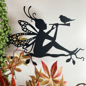 Lavinia Metal Garden Ornaments – Lola -Black