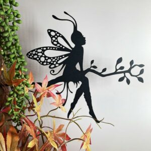 Lavinia Metal Garden Ornaments – Bella -Black