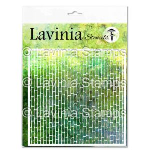Lavinia Red Brick Stencils ST046