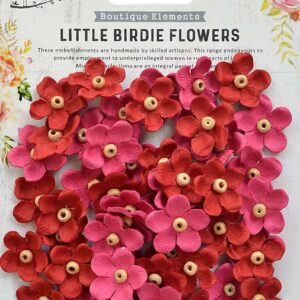 Little Birdie Beaded Blooms Candy Mix 50Pc