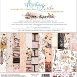 Mintay Dear Diary 07 12x12 Blokk